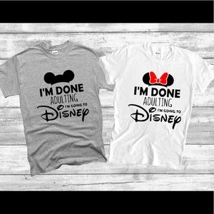Disney T-Shirts (Colors in photo are reversed)